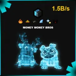 Cyber Money Money Bros 1.5B s #Zz (Секретный персонаж) — Roblox, лот №226000