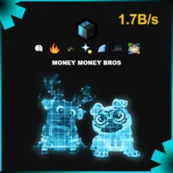 Cyber Money Money Bros 1.7B s #Zz (Секретный персонаж) — Roblox, лот №226005