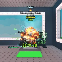 Cyber Money Money Bros 752M s (Секретный персонаж) — Roblox, лот №226031