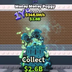 Cyber Money Money Puggy Rare Traits (Секретный персонаж) — Roblox, лот №226052