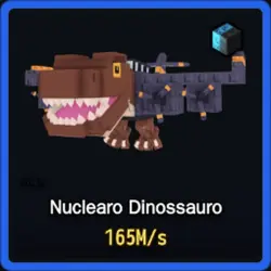 Cyber Nuclearo Dinossauro 165M s (Секретный персонаж) — Roblox, лот №226061