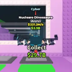 Cyber Nuclearo Dinossauro 221.2 M s (1 TRAIT) (Секретный пе… — Roblox, лот №226066