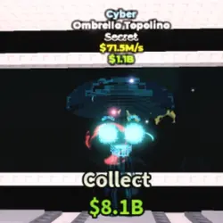 Cyber Ombrello Topolino 71.5 M s (Секретный персонаж) — Roblox, лот №226103