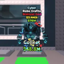 Cyber Robo Grafito 3.4 M s (Brainrot God персонаж) — Roblox, лот №226163