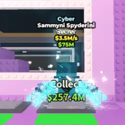 Cyber Sammyni Spyderini 3.5 M s (Секретный персонаж) — Roblox, лот №225950