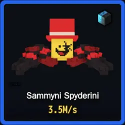 Cyber Sammyni Spyderini 3.5M s (Секретный персонаж) — Roblox, лот №225957