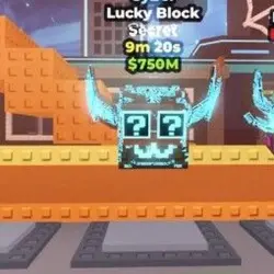 cyber secret lucky block (Секретный персонаж) — Roblox, лот №225979