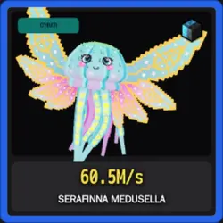 Cyber Serafinna Medusella 60.5M s (Секретный персонаж) — Roblox, лот №225996