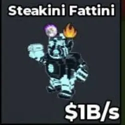 Cyber Steakini and Fattini 1 B s (Секретный персонаж) — Roblox, лот №226041