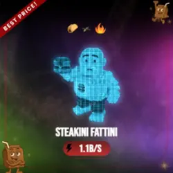 Cyber Steakini Fattini 1.1B s (Секретный персонаж) — Roblox, лот №226051