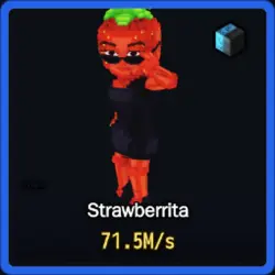 Cyber Strawberrita 71.5M s (Секретный персонаж) — Roblox, лот №226077