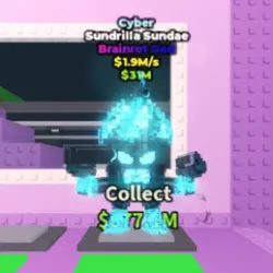 Cyber Sundrilla Sundae 1.9 M s (Brainrot God персонаж) — Roblox, лот №226091
