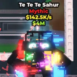 Cyber Te Te Te Sahur (Мифический персонаж) — Roblox, лот №226135