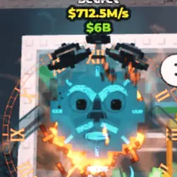 Cyber Tictac Sahur 712.5 M s [2 Traits] (Секретный персонаж) — Roblox, лот №225879