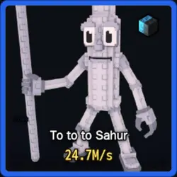 Cyber To to to Sahur 24.7M s (Секретный персонаж) — Roblox, лот №225882