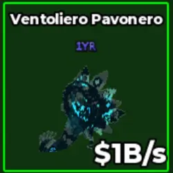 Cyber Ventoliero Pavonero (f02223) (Секретный персонаж) — Roblox, лот №225927