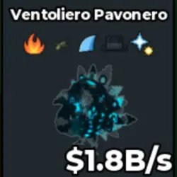 Cyber Ventoliero Pavonero 1.8 B s - Quick (Секретный персон… — Roblox, лот №225948