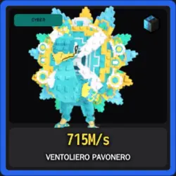 Cyber Ventoliero Pavonero 715M s (Секретный персонаж) — Roblox, лот №225965