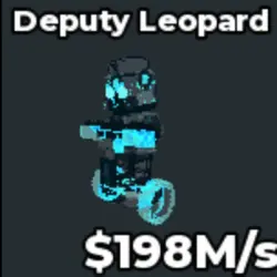 DEPUTY LEOPARD 198 M s (Секретный персонаж) — Roblox, лот №226043