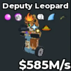 DEPUTY LEOPARD 585 M s (Секретный персонаж) — Roblox, лот №225878
