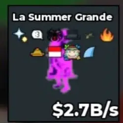 DEV370# Galaxy La Summer Grande 2.7B s - Clean Trait Very (… — Roblox, лот №225916