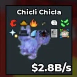 DEV372# Crystal Chicli Chicla 2.8B s - Very (Секретный перс… — Roblox, лот №225921