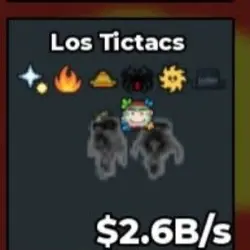DEV374# Phantom Los Tictacs 2.6B s - Very (Секретный персон… — Roblox, лот №225928