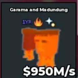 DEV383# Lava Garama And Madundung 950M s - 1 Year Trait (Се… — Roblox, лот №225982