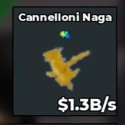 DEV390# Gold Dragon Cannelloni 1.3B s (Секретный персонаж) — Roblox, лот №226020