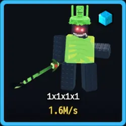Diamond 1x1x1x1 1.6M s (Секретный персонаж) — Roblox, лот №226162