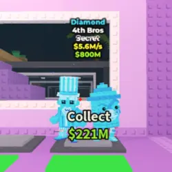 Diamond 4th Bros 5.6 M s (Секретный персонаж) — Roblox, лот №226183