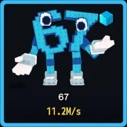 Diamond 67 11.2M s (Секретный персонаж) — Roblox, лот №226204