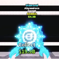 Diamond Abyssaloco 50 M s (Секретный персонаж) — Roblox, лот №226216