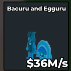 Diamond Bacuru and Egguru 36 M s (Секретный персонаж) — Roblox, лот №226258