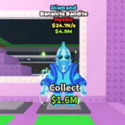 Diamond Bananito Bandito 24.7 K s (Мифический персонаж) — Roblox, лот №226281