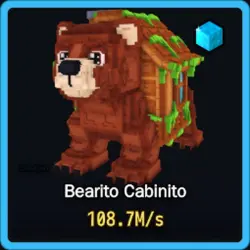 Diamond Bearito Cabinito 108.7M s (Секретный персонаж) — Roblox, лот №226292