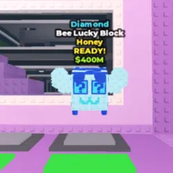 Diamond Bee Lucky Block (Секретный персонаж) — Roblox, лот №226298