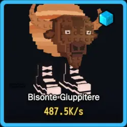 Diamond Bisonte Giuppitere 487.5K s (Секретный персонаж) — Roblox, лот №226317