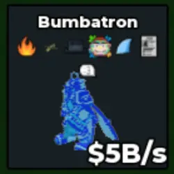 Diamond Bumbatron 5B s vexs (Секретный персонаж) — Roblox, лот №225941