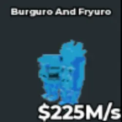 Diamond Burguro and Fryuro (Секретный персонаж) — Roblox, лот №225980