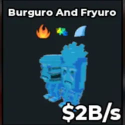Diamond Burguro And Fryuro (f02328) (Секретный персонаж) — Roblox, лот №225987