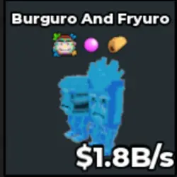 DIAMOND Burguro And Fryuro 1.8B s (Секретный персонаж) — Roblox, лот №226004