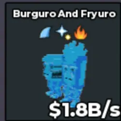 Diamond Burguro And Fryuro 1.8B s zonn (Секретный персонаж) — Roblox, лот №226007