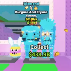Diamond Burguro and Fryuro 2.1 B s (3 Traits) (Blue EGG Tra… — Roblox, лот №226011