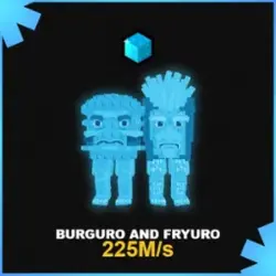 Diamond Burguro And Fryuro 225M s (Секретный персонаж) — Roblox, лот №226021