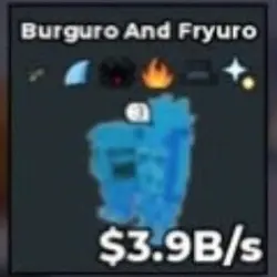 Diamond Burguro and Fryuro 3.9B s Steven (Секретный персона… — Roblox, лот №226030
