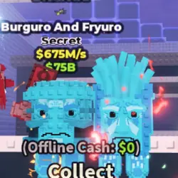 Diamond Burguro and Fryuro 675m s (Секретный персонаж) — Roblox, лот №226050