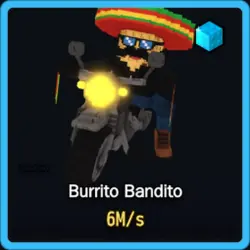 Diamond Burrito Bandito 6M s (Секретный персонаж) — Roblox, лот №226074
