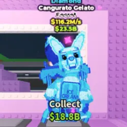 Diamond Cangurato Gelato 116.2 M s (Секретный персонаж) — Roblox, лот №226096