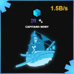 Diamond Capitano Moby 1.5B s #Sha (Секретный персонаж) — Roblox, лот №226154